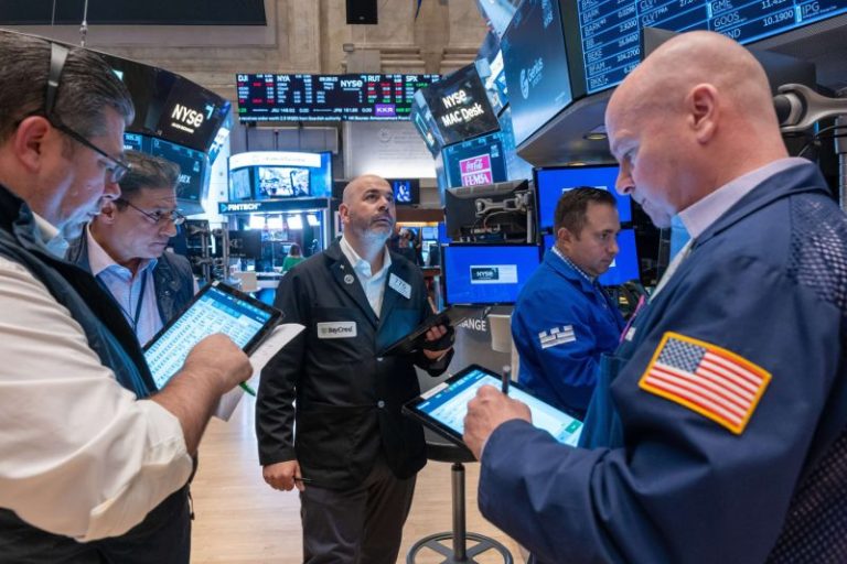 Dow slips for first losing day in nine as consumers’ expectations for inflation rise