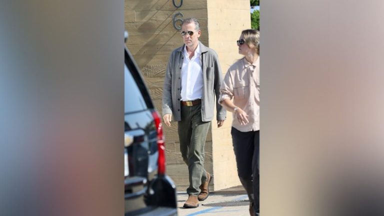 Hunter Biden spotted leaving eatery just before Rosie O’Donnell, who has pushed for Biden to ‘pass the torch’