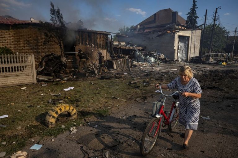 Russia ‘rapidly approaching’ key Ukraine city despite Kursk setback