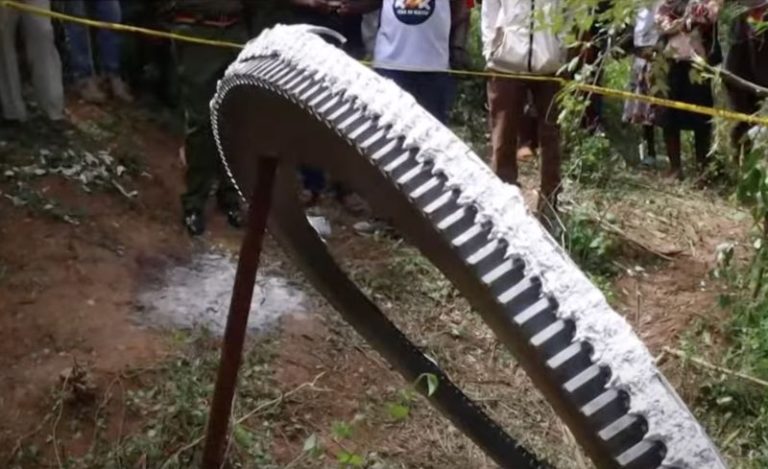Massive ‘space object’ fragment crashes into remote village in Kenya