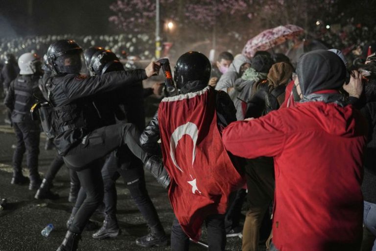 Turkey detains more than 1,000 protesters after jailing of Istanbul mayor