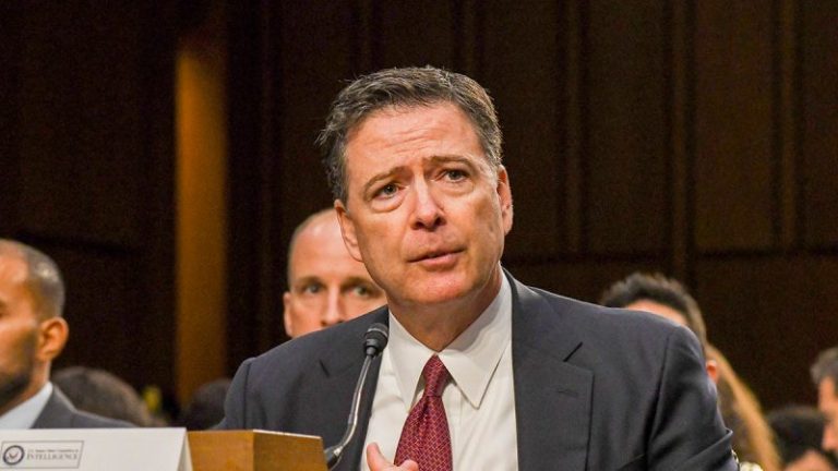 Former FBI Director James Comey meets with Secret Service after controversial ’86 47′ post