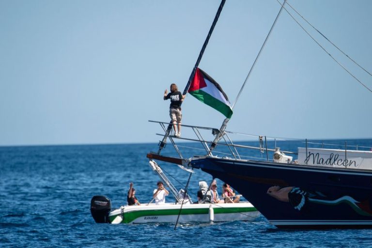 Israel vows to stop aid boat with Greta Thunberg and other activists on board from reaching Gaza